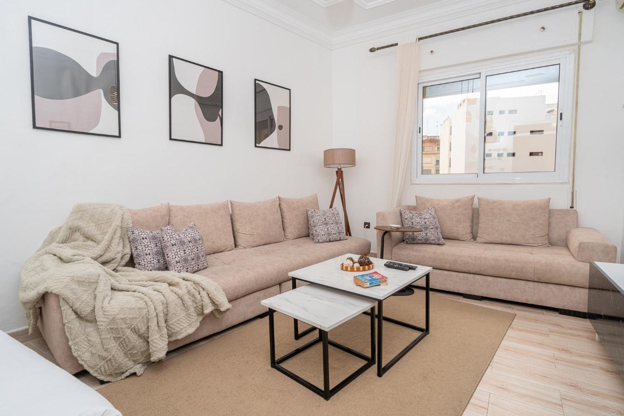 Appartement Ensolleille Au Coeur De Tanger Tânger Exterior foto